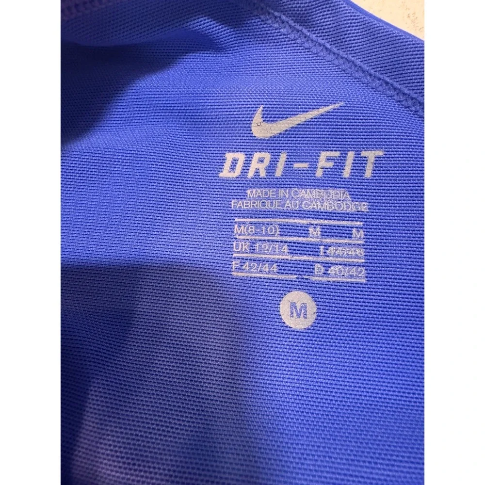 Nike Victoria Azarenka Break Point Blue Tennis Dress M - Picture 5 of 9